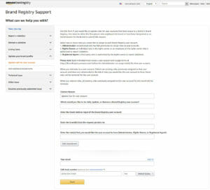 Brand Registry Assign Additional Rights