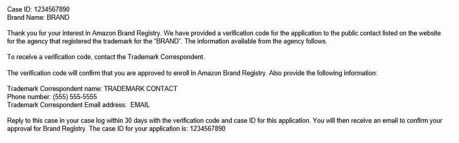 amazon central seller brand registry